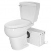 Complete System with Elongated Bowl - White